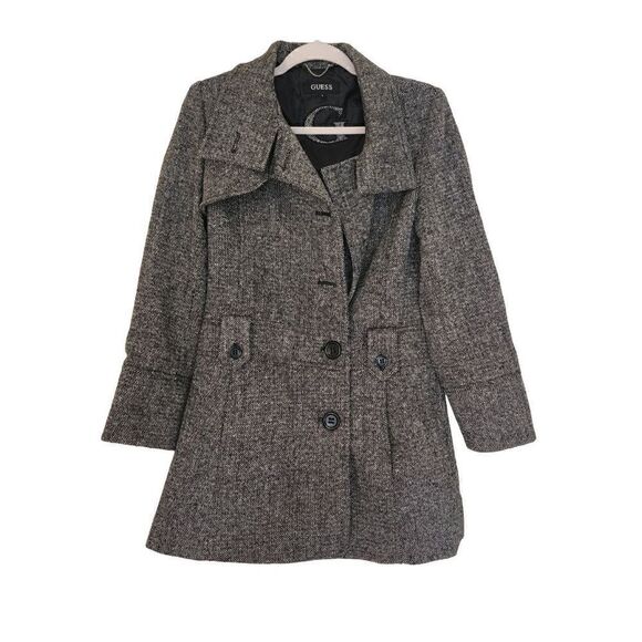 Guess wool blend coat - Picture 1 of 10